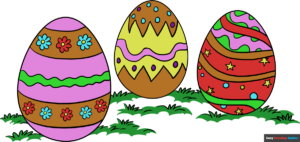 How to Draw Easter Eggs: Featured image