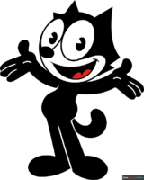 How to Draw Felix the Cat