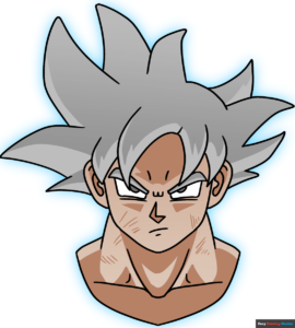 How to Draw Goku Ultra Instinct Featured Image