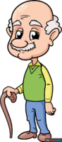 How to Draw Grandpa