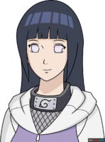 How to Draw Hinata Hyuga from Naruto