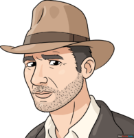 How to Draw Indiana Jones