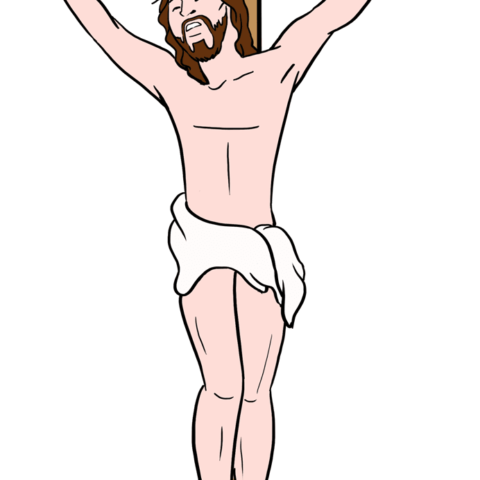 How to Draw Jesus on the Cross Featured Image