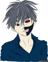 How to Draw Ken Kaneki from Tokyo Ghoul