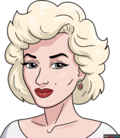 How to Draw Marilyn Monroe