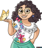 How to Draw Mirabel from Encanto