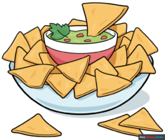 How to Draw Nachos