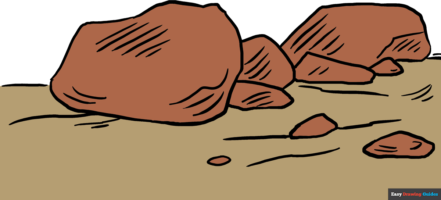 How to Draw Rocks