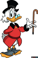 How to Draw Scrooge McDuck