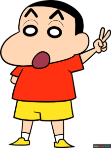 how to draw Shinnosuke Nohara from Crayon Shin-chan featured image