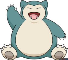How to Draw Snorlax Pok&eacute;mon