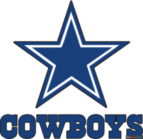 How to Draw the Dallas Cowboys Logo