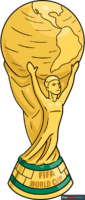 How to Draw the FIFA World Cup Trophy