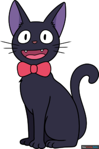 How to Draw the Jiji Cat Featured Image