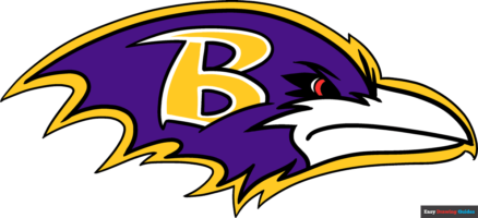 How to Draw the Ravens Logo