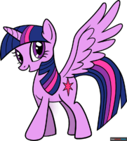 How to Draw Twilight Sparkle from My Little Pony