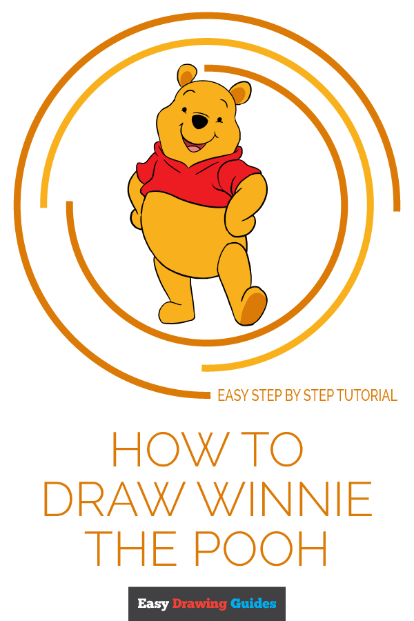 How to Draw Winnie the Pooh | Share to Pinterest