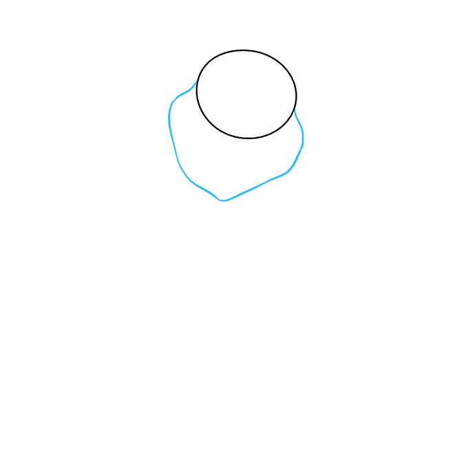 How to Draw Winnie the Pooh Step 02