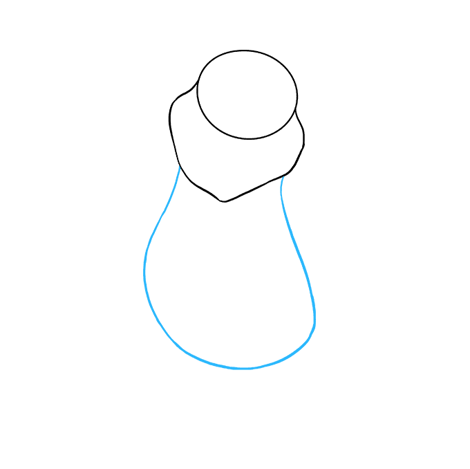 How to Draw Winnie the Pooh Step 03